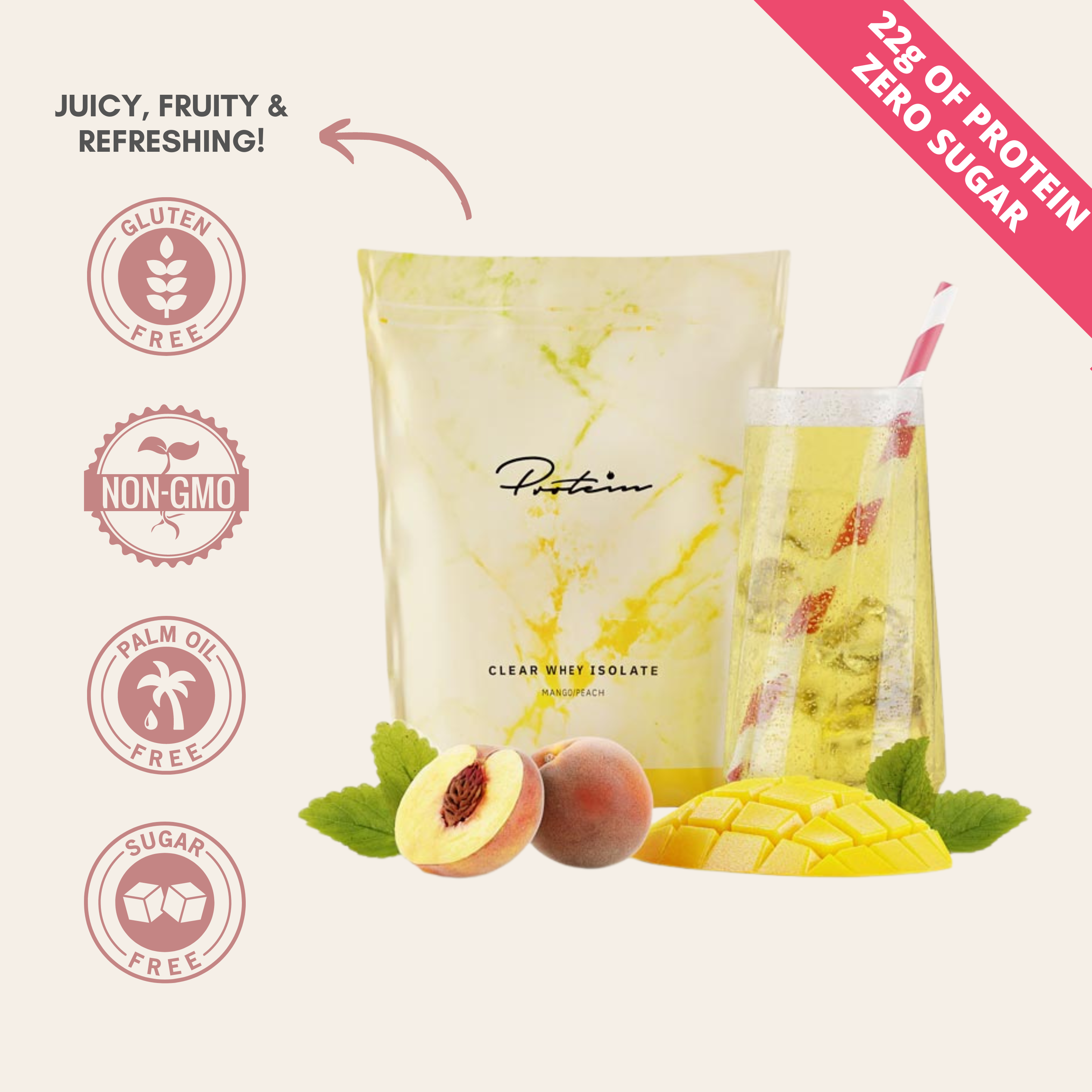 Proteine del siero di latte in polvere | 300g