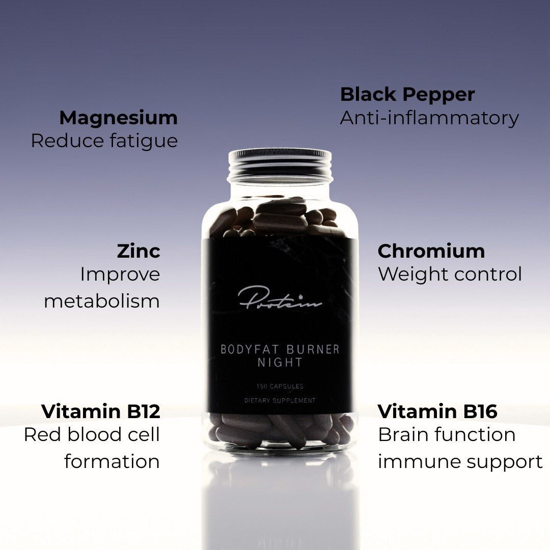 Notte Bruciatore di grasso corporeo | 150 capsule