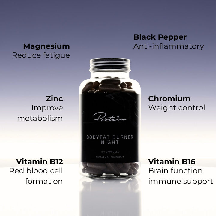 Notte Bruciatore di grasso corporeo | 150 capsule