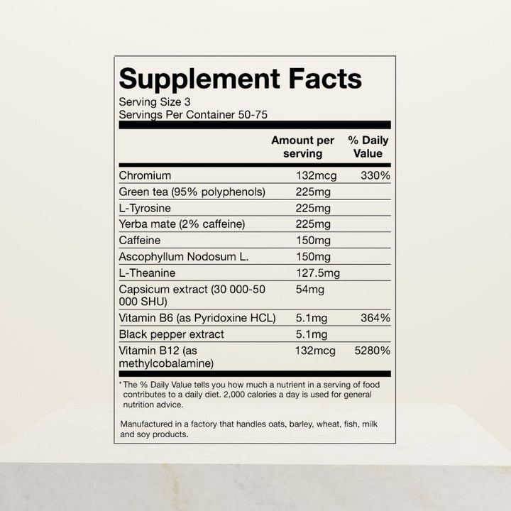 Bodyfat Burner Day | 150 Capsules