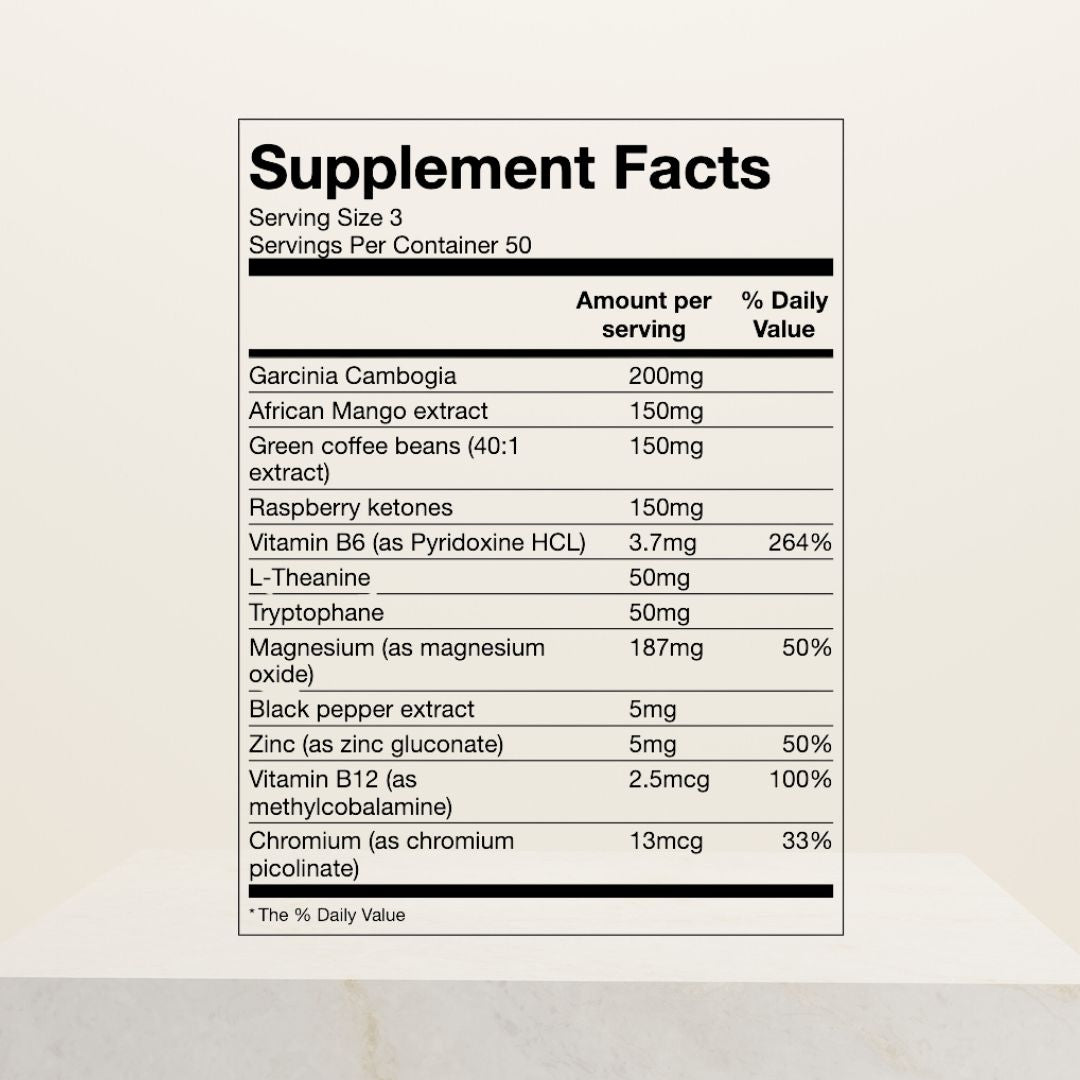 Notte Bruciatore di grasso corporeo | 150 capsule